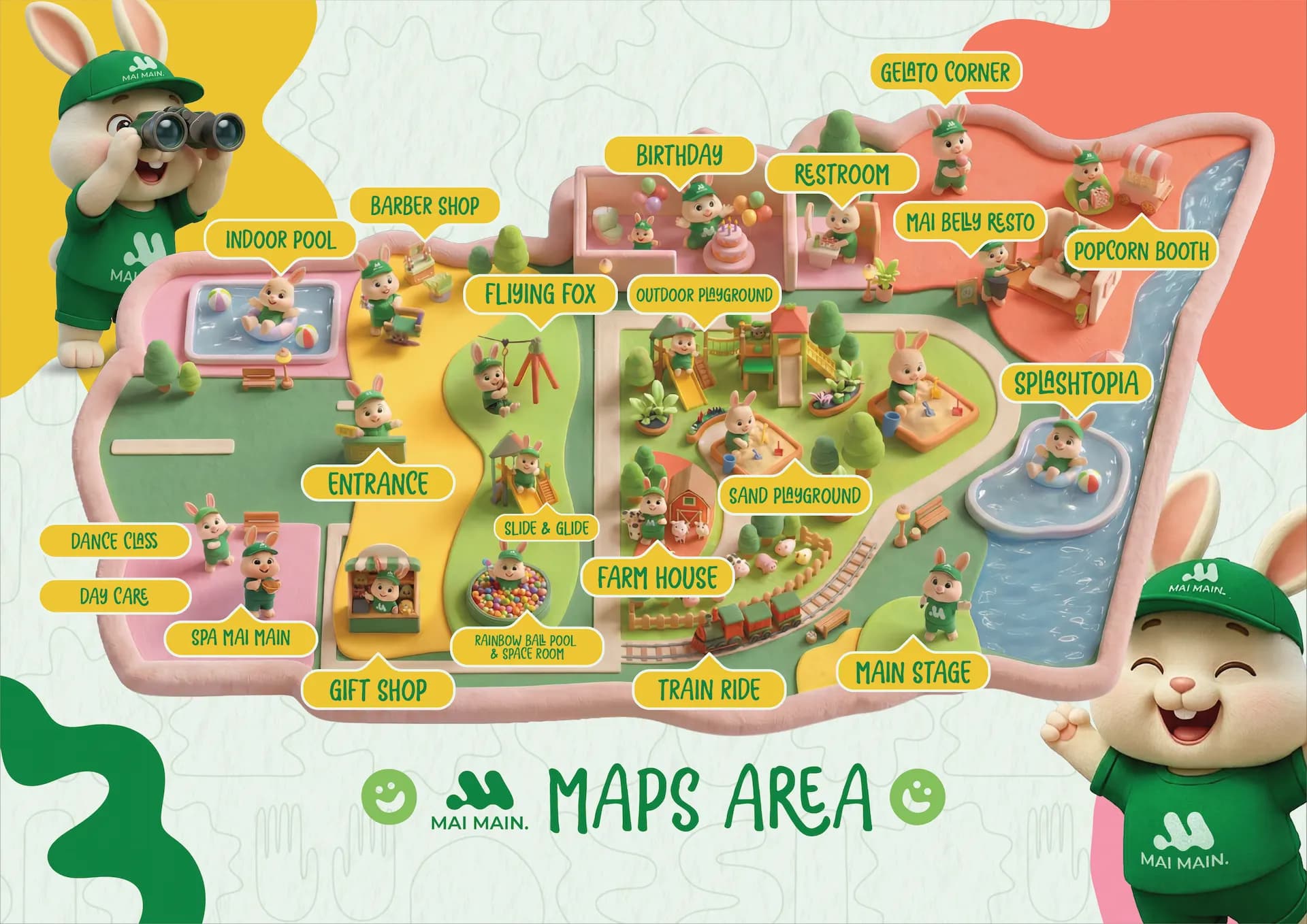 Map Mai Main Playground Canggu