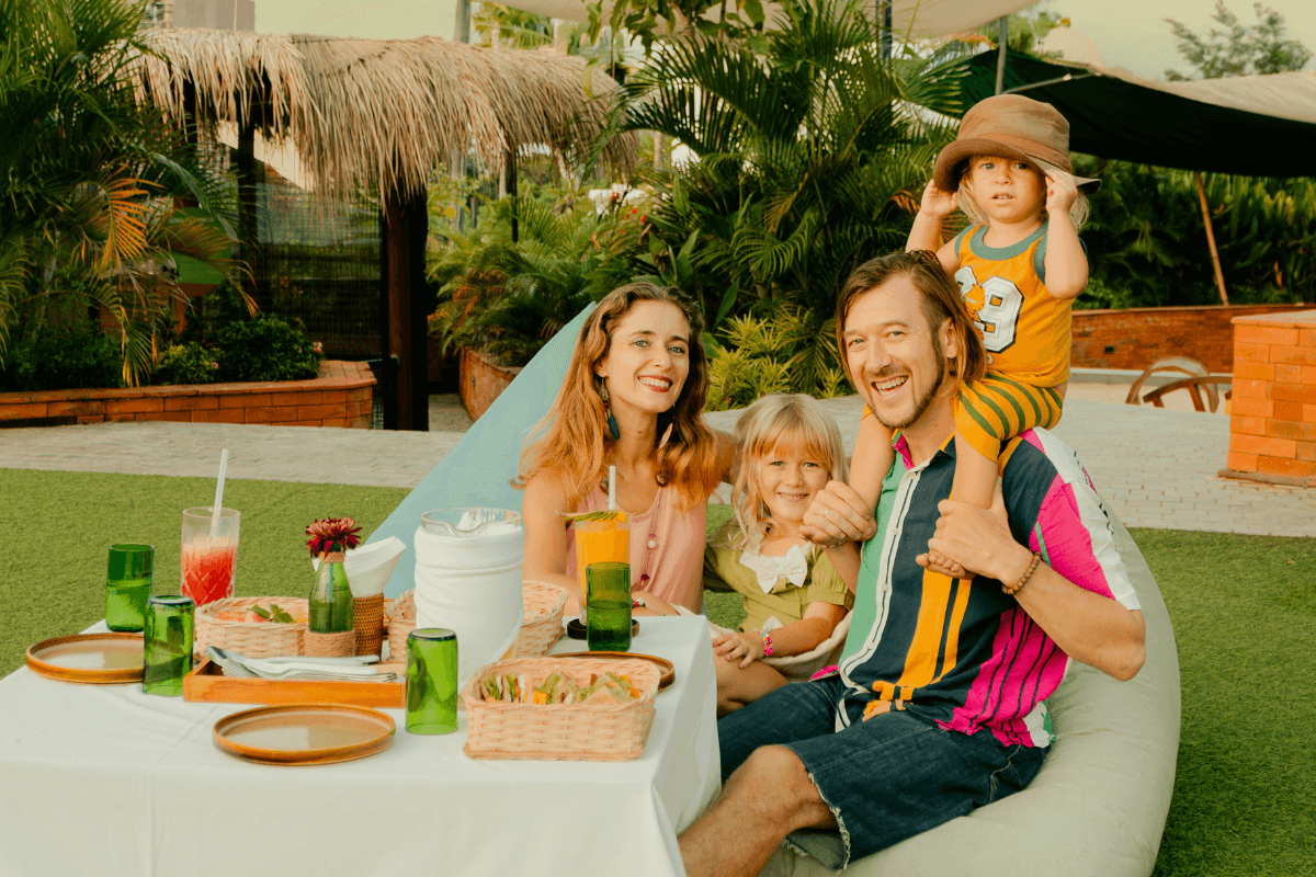 picnic with kids