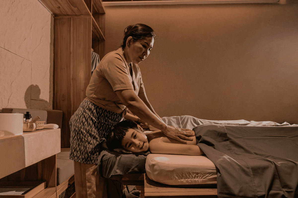 family and kids massage